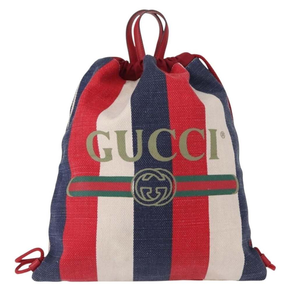 Gucci Backpack Blue - Picture 1 of 13